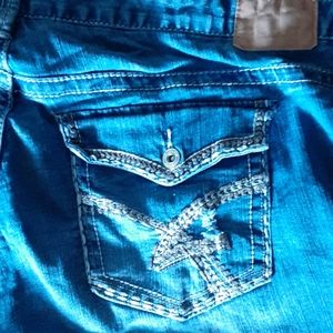 Amethyst jean shorts